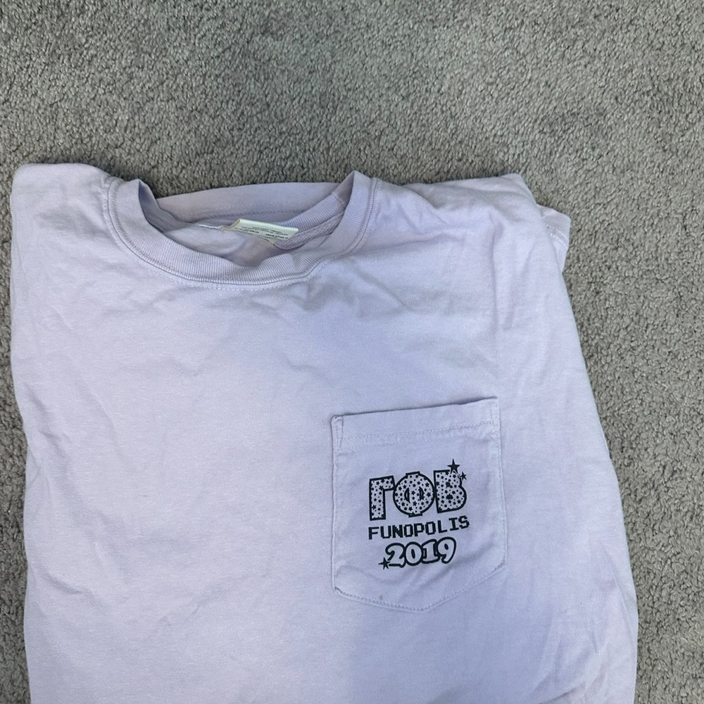 Lavender Gamma Phi Sorority Long Sleeve T-Shirt